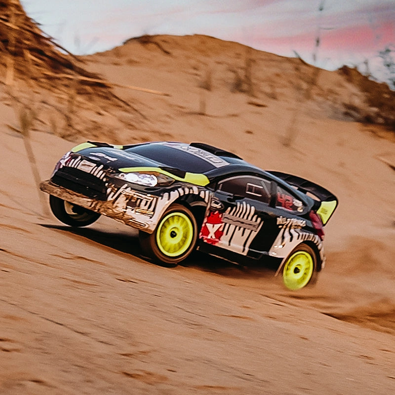 Unleash the Beast: 1/10 Scale Metal 4WD Brushless Rally Car - XTS-F10. Dominate the Dirt!